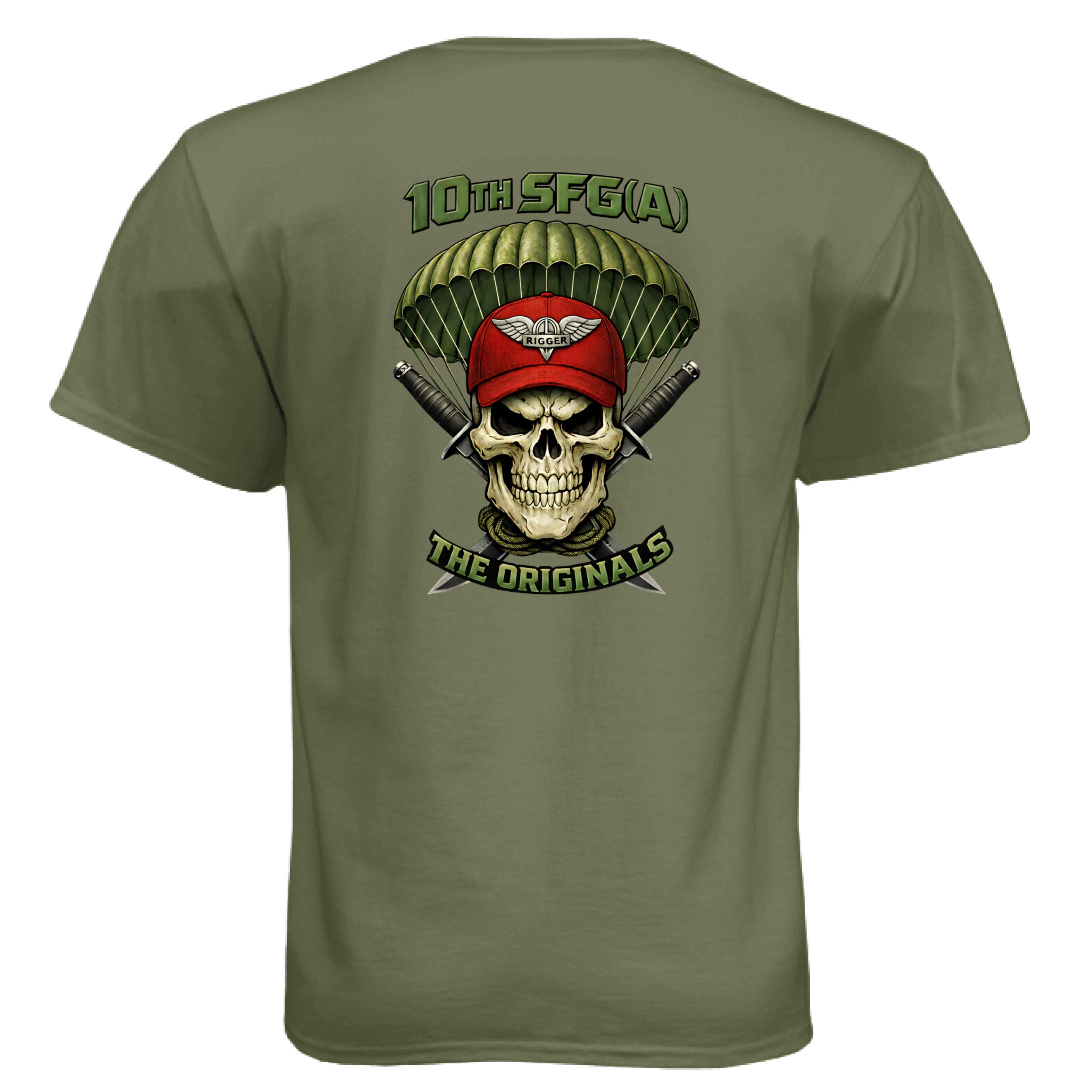 Military Green - BACK