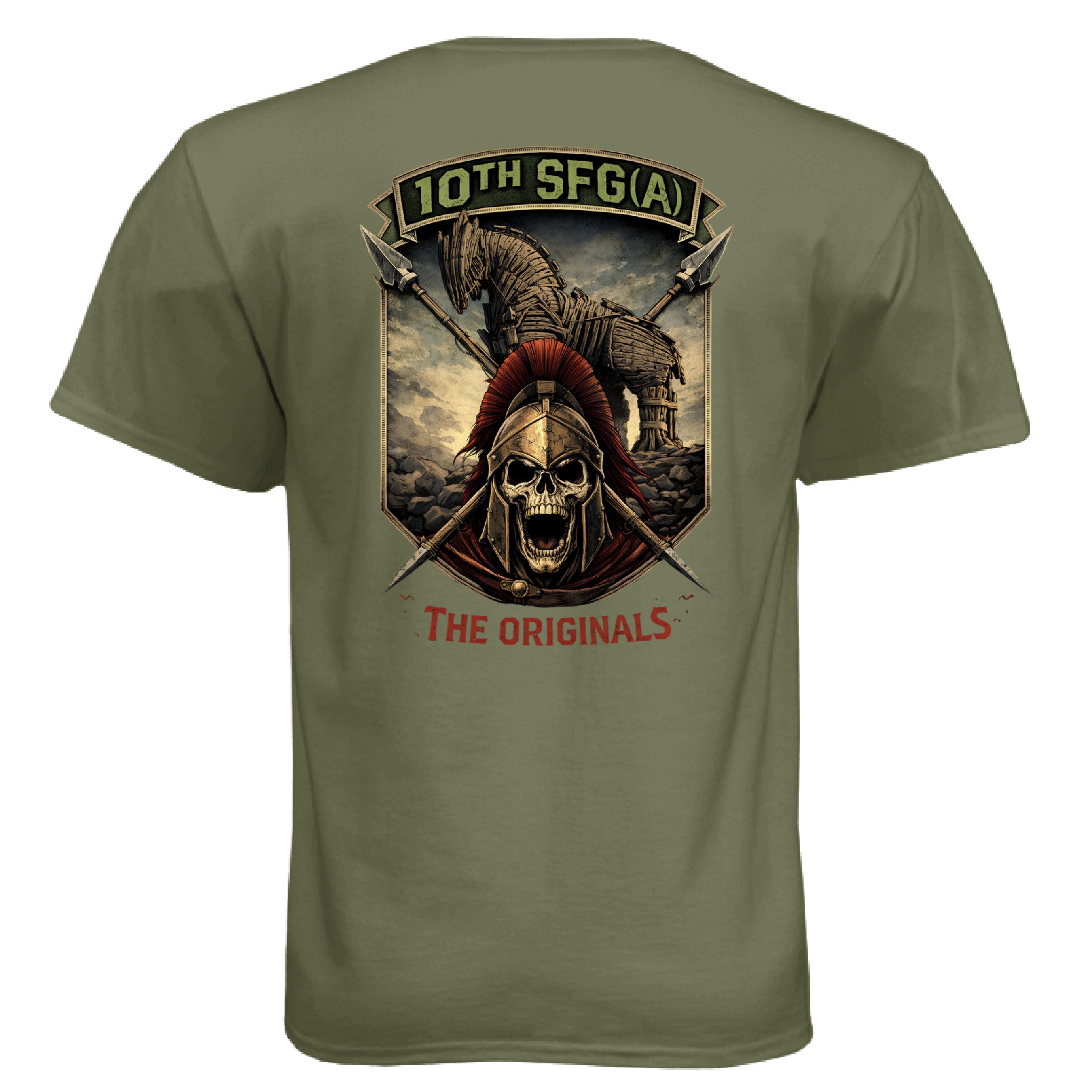 Military Green - BACK