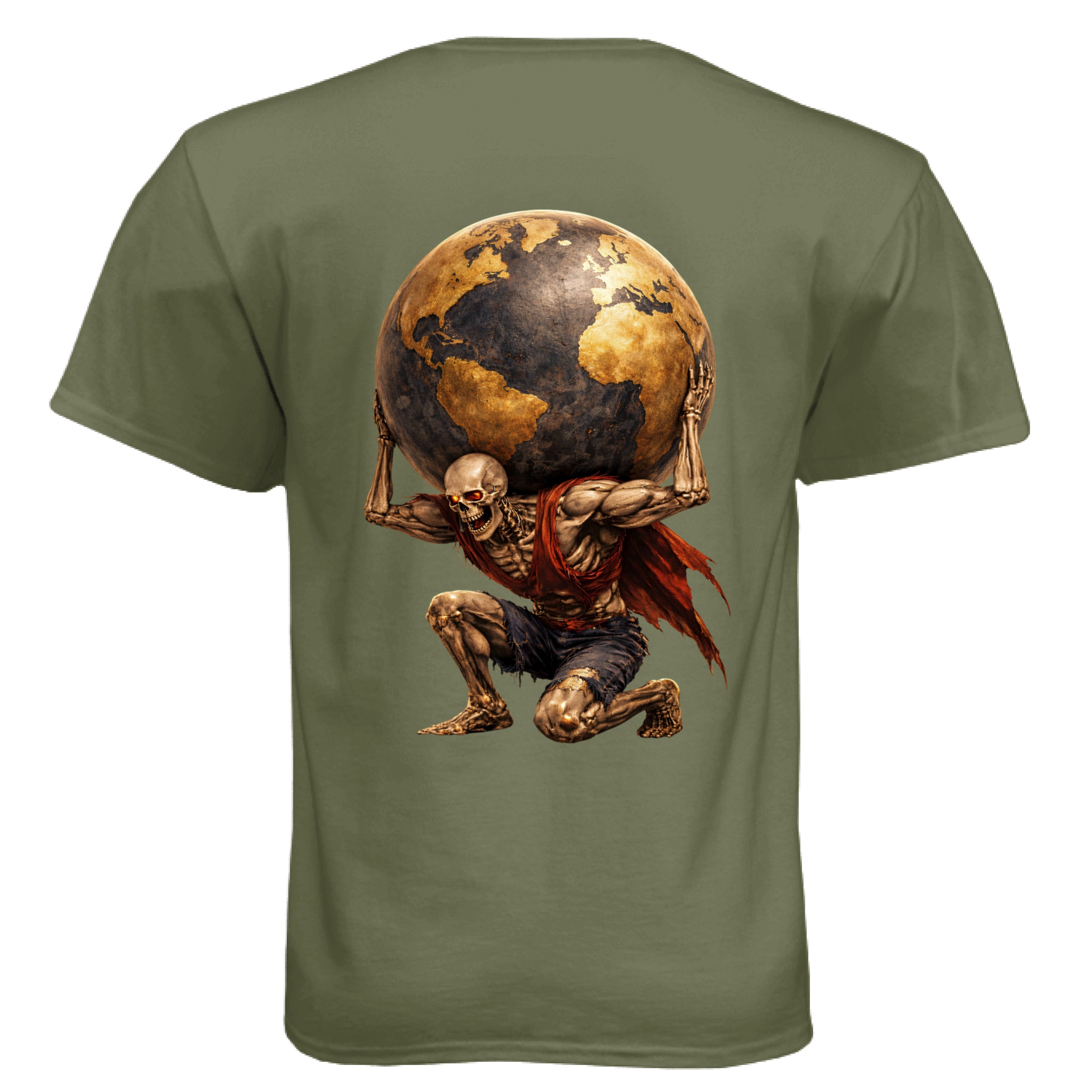 Military Green - BACK