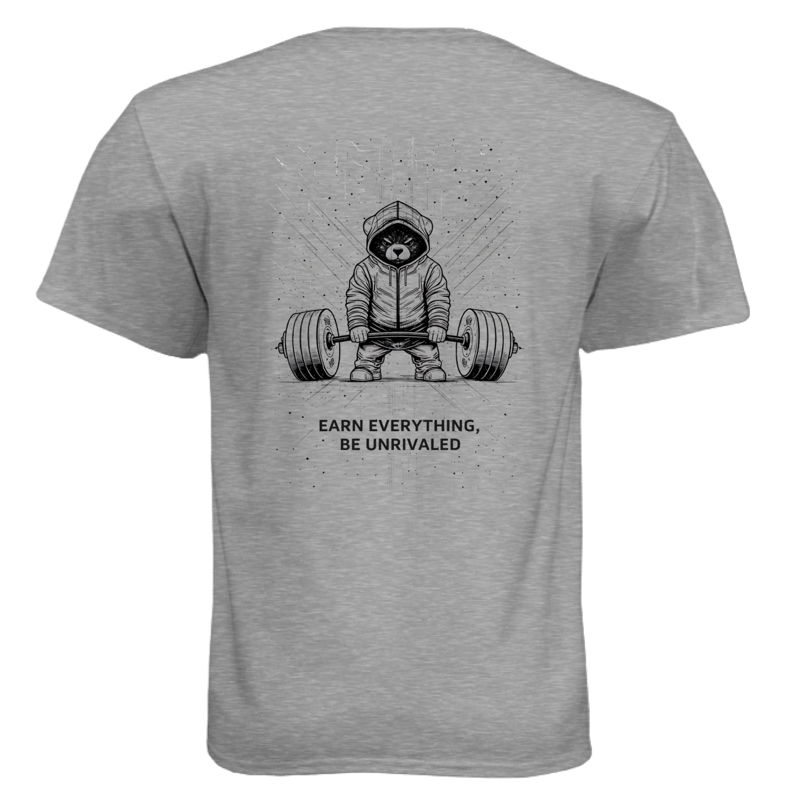 Dark Heather Grey (60/40) - BACK