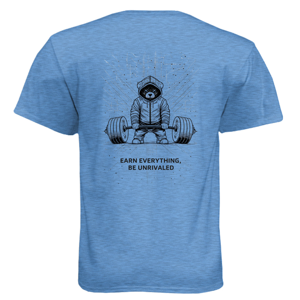Heather Columbia Blue - BACK