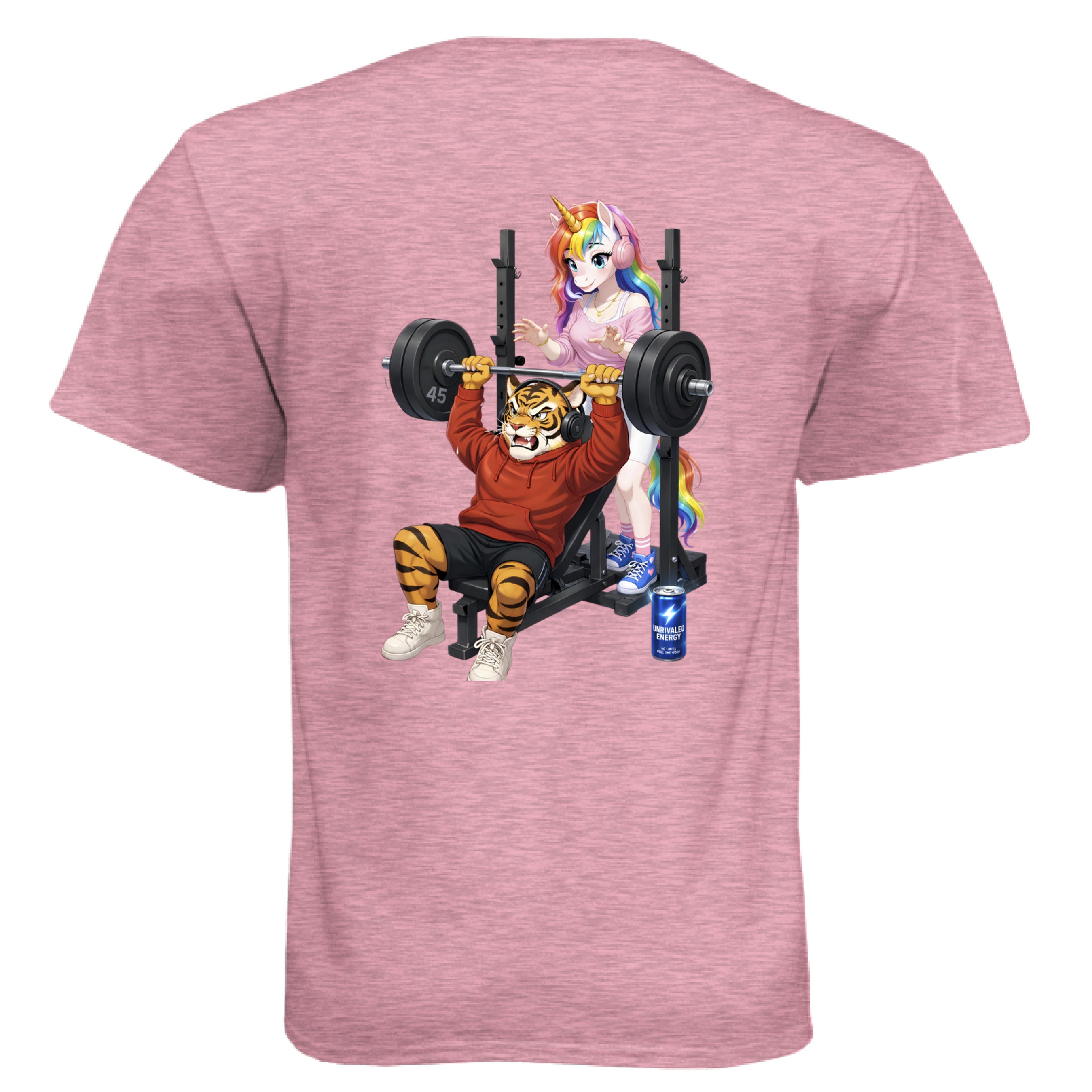 Heather Light Pink - BACK