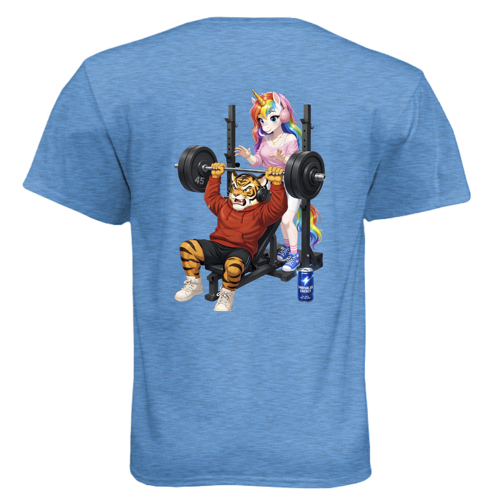 Heather Columbia Blue - BACK