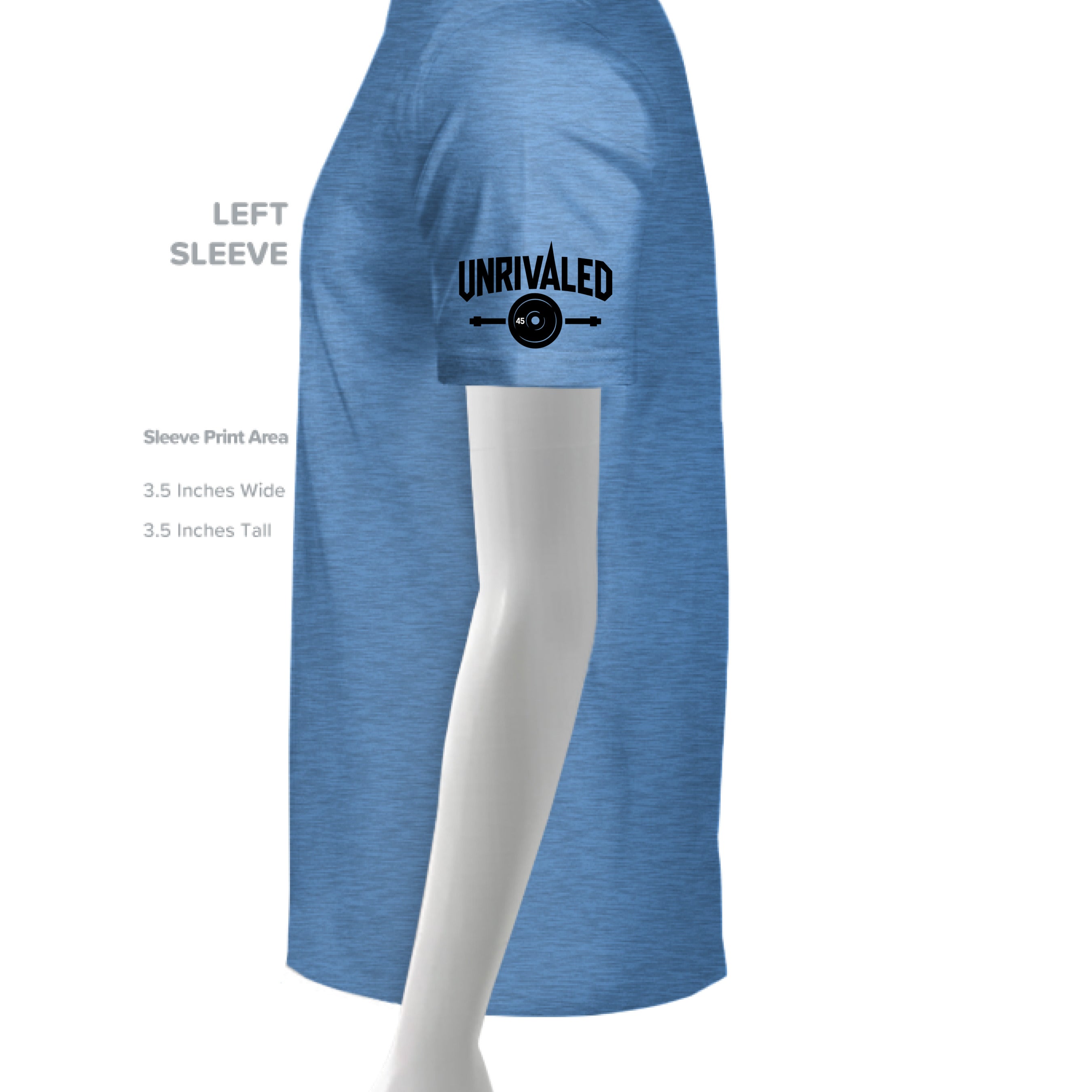 Heather Columbia Blue - SLEEVE_LEFT