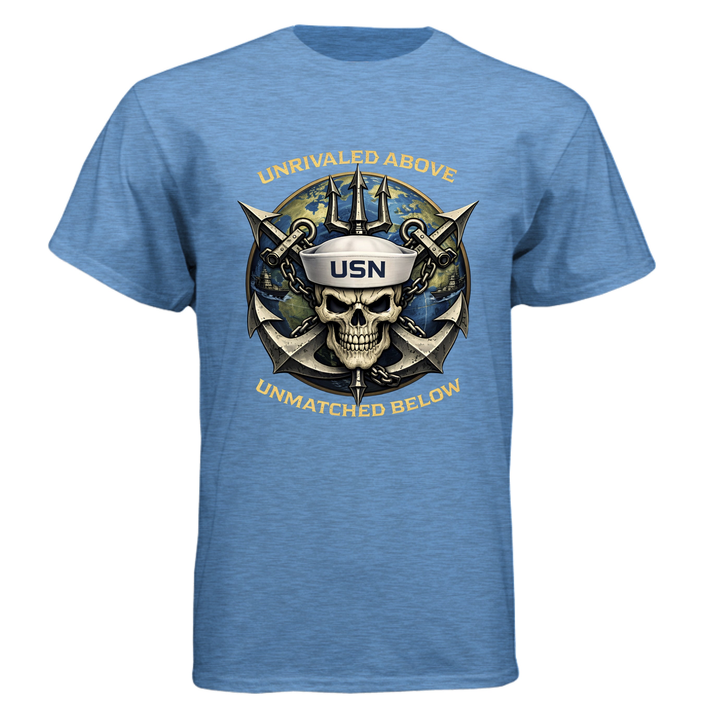 Heather Columbia Blue - FRONT