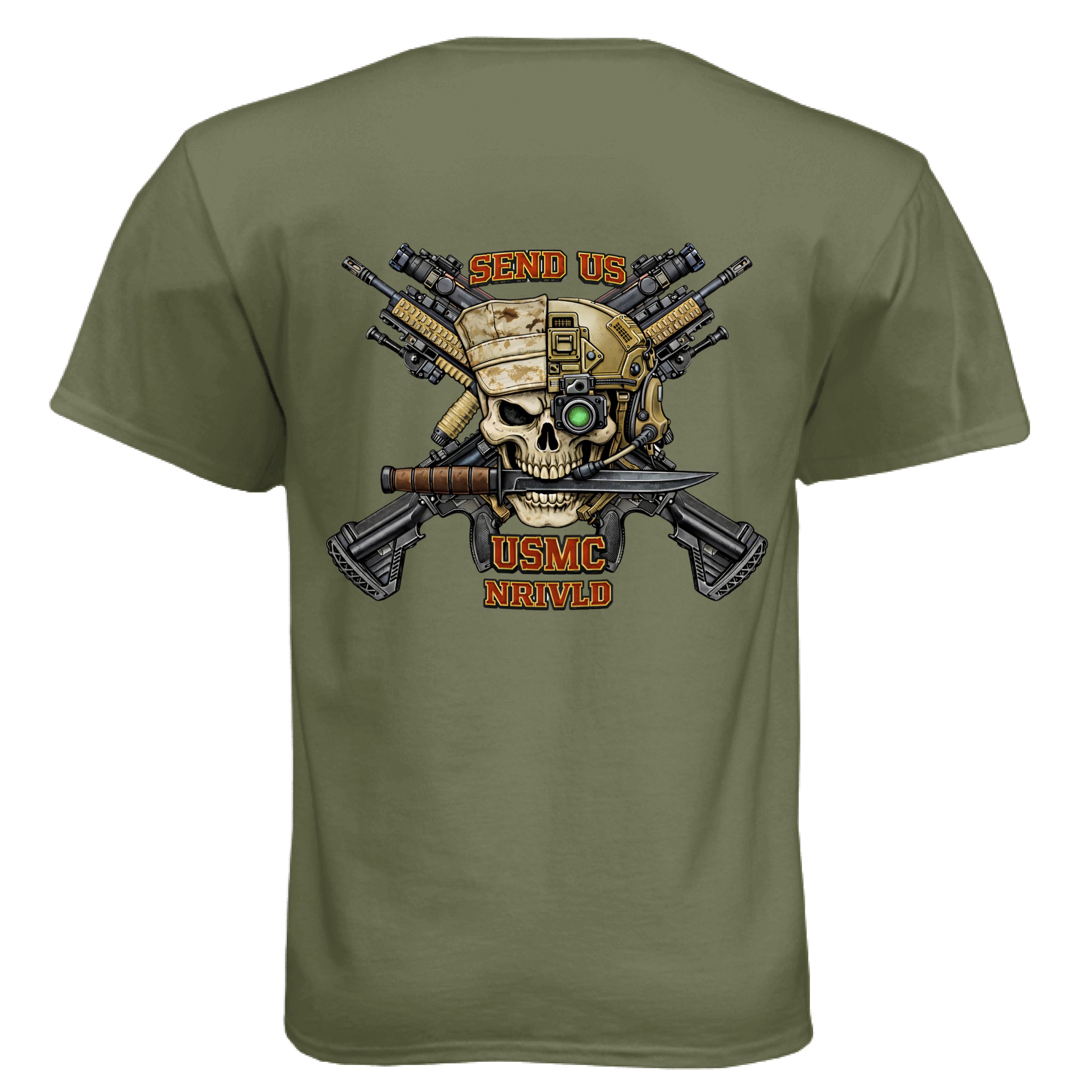 Military Green - BACK