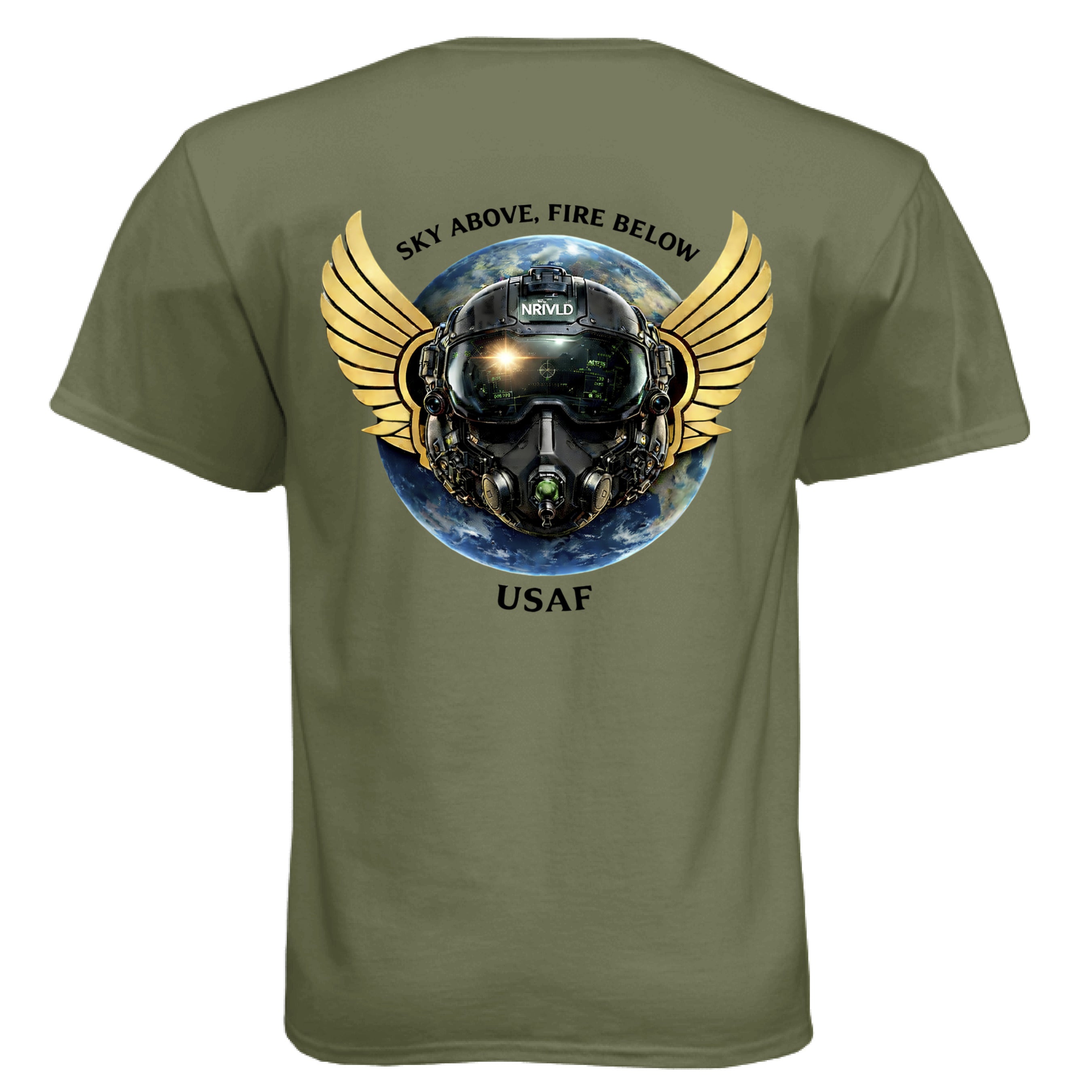 Military Green - BACK