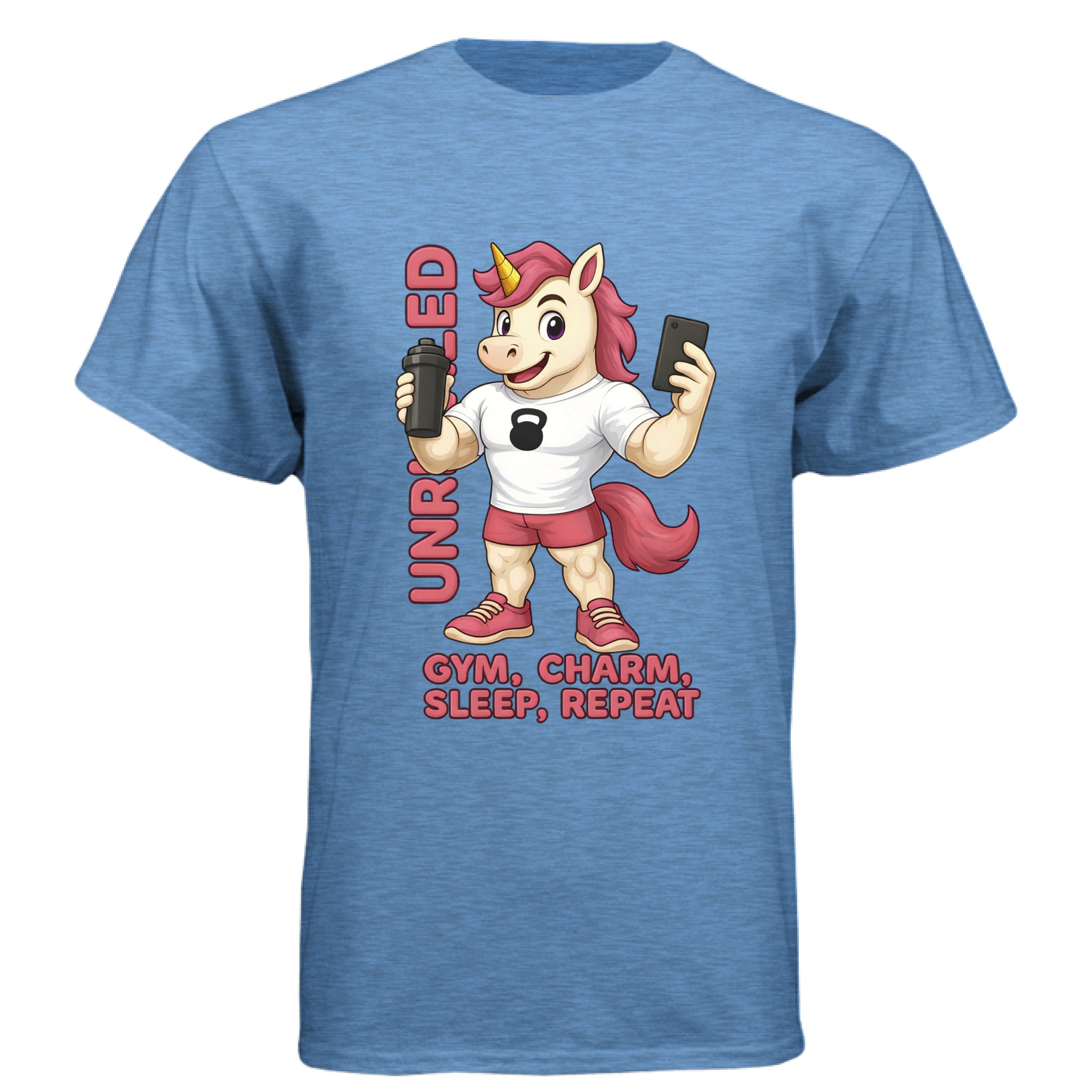 Heather Columbia Blue - FRONT